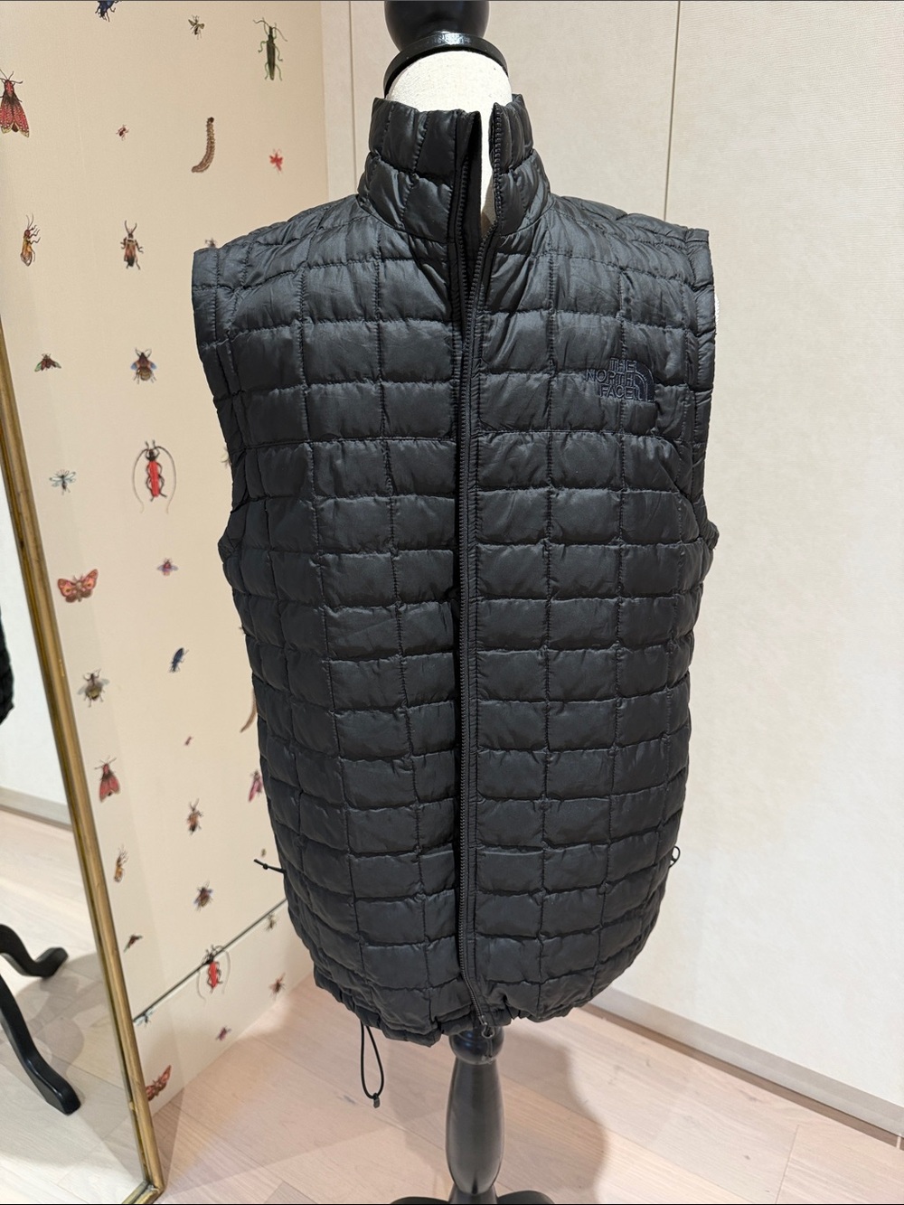 The North Face Black Quilted Insulated Men's Vest